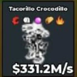 Steal a Brainrot: W106 YinYang Tacorillo Crocodillo
