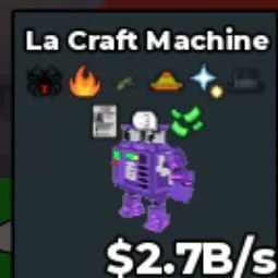 Steal a Brainrot: La Craft Machine Rex9