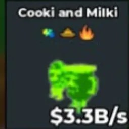 Steal a Brainrot: Radioactive Cooki and Milki