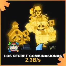 Steal a Brainrot: Gold Los Secret Combinasionas Paint Matteo Hat Shark Fin Explosive Insta