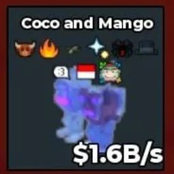 Steal a Brainrot: Vin14 Crystal Coco and Mango