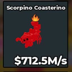 Steal a Brainrot: Rainbow Scorpino Coasterino With