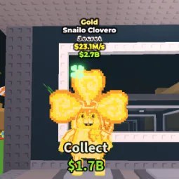 Steal a Brainrot: Snailo Clovero Gold