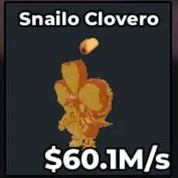Steal a Brainrot: Gold Snailo Clovero