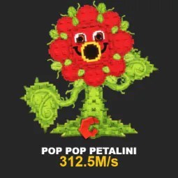 Steal a Brainrot: Pop Pop Petalini Claws Insta