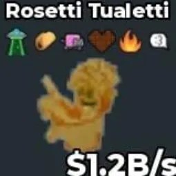 Steal a Brainrot: Gold Rosetti Tualetti Chocolate Ry KennCello