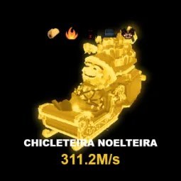 Steal a Brainrot: Chicleteira Noelteira Gold