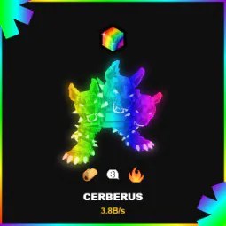 Steal a Brainrot: Rare Secret Rainbow Cerberus