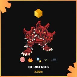 Steal a Brainrot: Rare Secret Gold Cerberus