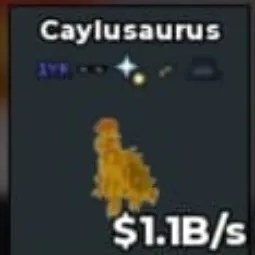 Steal a Brainrot: Bs10894 Caylusaurus Gold