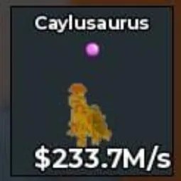 Steal a Brainrot: Z223 Gold Caylusaurus