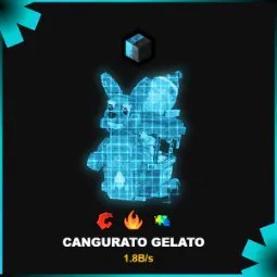 Steal a Brainrot: Rare Secret Cyber Cangurato Gelato