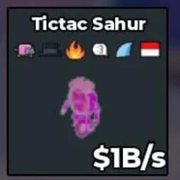 Steal a Brainrot: Kn6 Candy Tictac Sahur