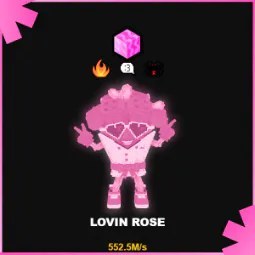 Steal a Brainrot: Candy Lovin Rose