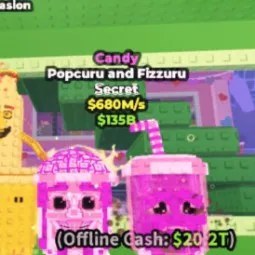 Steal a Brainrot: Response Candy Popcuru and Fizzuru 1000
