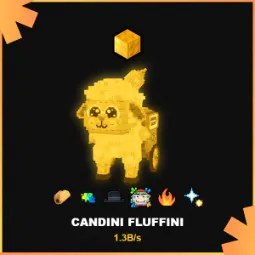 Steal a Brainrot: Rare Secret Gold Candini Fluffini