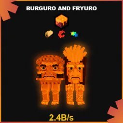 Steal a Brainrot: Lava Burguro and Fryuro