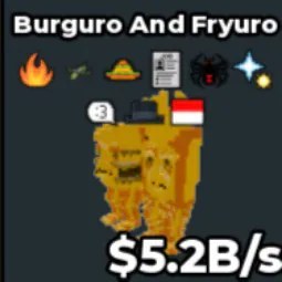 Steal a Brainrot: Gold Burguro and Fryuro Jh83