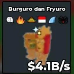 Steal a Brainrot: Ml21 Burguro and Fryuro