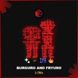 Steal a Brainrot: Rare Secret Cursed Burguro and Fryuro