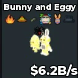Steal a Brainrot: Bs9503 Divine Bunny and Eggy