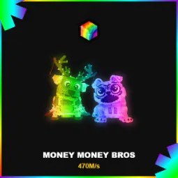 Steal a Brainrot: Rare Secret Rainbow Money Money Bros