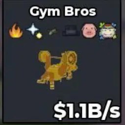 Steal a Brainrot: Gold Gym Bros