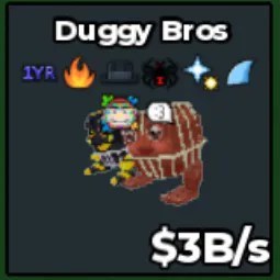 Steal a Brainrot: Duggy Bros Has 1yr