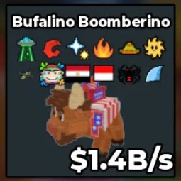 Steal a Brainrot: Bufalino Boomberino With 12