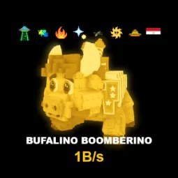 Steal a Brainrot: Bufalino Boomberino Gold Ultra Rare