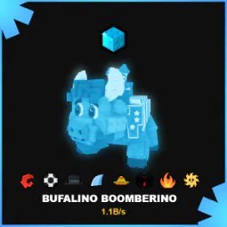 Steal a Brainrot: Rare Secret Diamond Bufalino Boomberino
