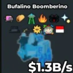 Steal a Brainrot: Bs1786 Bufalino Boomberino Diamond