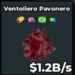 Steal a Brainrot: Bloodrot Ventoliero Pavonero Dk00