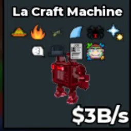 Steal a Brainrot: Bloodrot La Craft Machine Hard To Get Bloodrot
