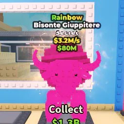 Steal a Brainrot: Bisonte Giuppitere Rainbow