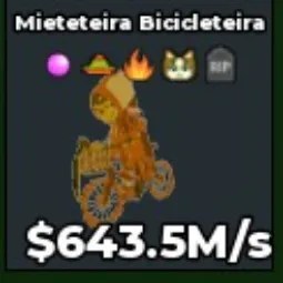 Steal a Brainrot: Gold Mieteteira Bicicleteira Xln
