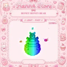 Steal a Brainrot: Honey Honey Bear Rainbow