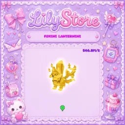 Steal a Brainrot: Gold Foxini Lanternini With Green