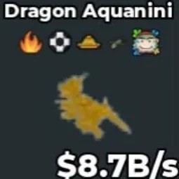 Steal a Brainrot: Bs10630 Dragon Aquanini Gold