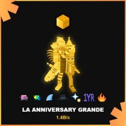 Steal a Brainrot: Rare Secret Gold La Anniversary Grande