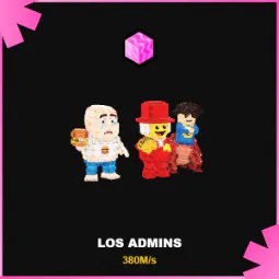 Steal a Brainrot: Rare Secret Candy Los Admins
