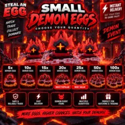 Steal an Egg: 5x Demon Egg