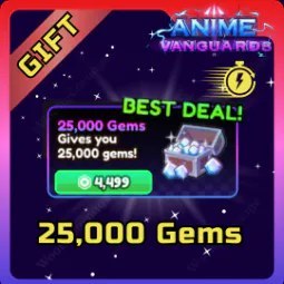25000 Gems