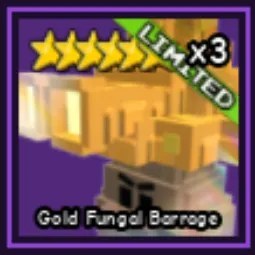 Gold Fungal Barrage