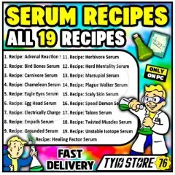 Serum Recipes All 19 Plan