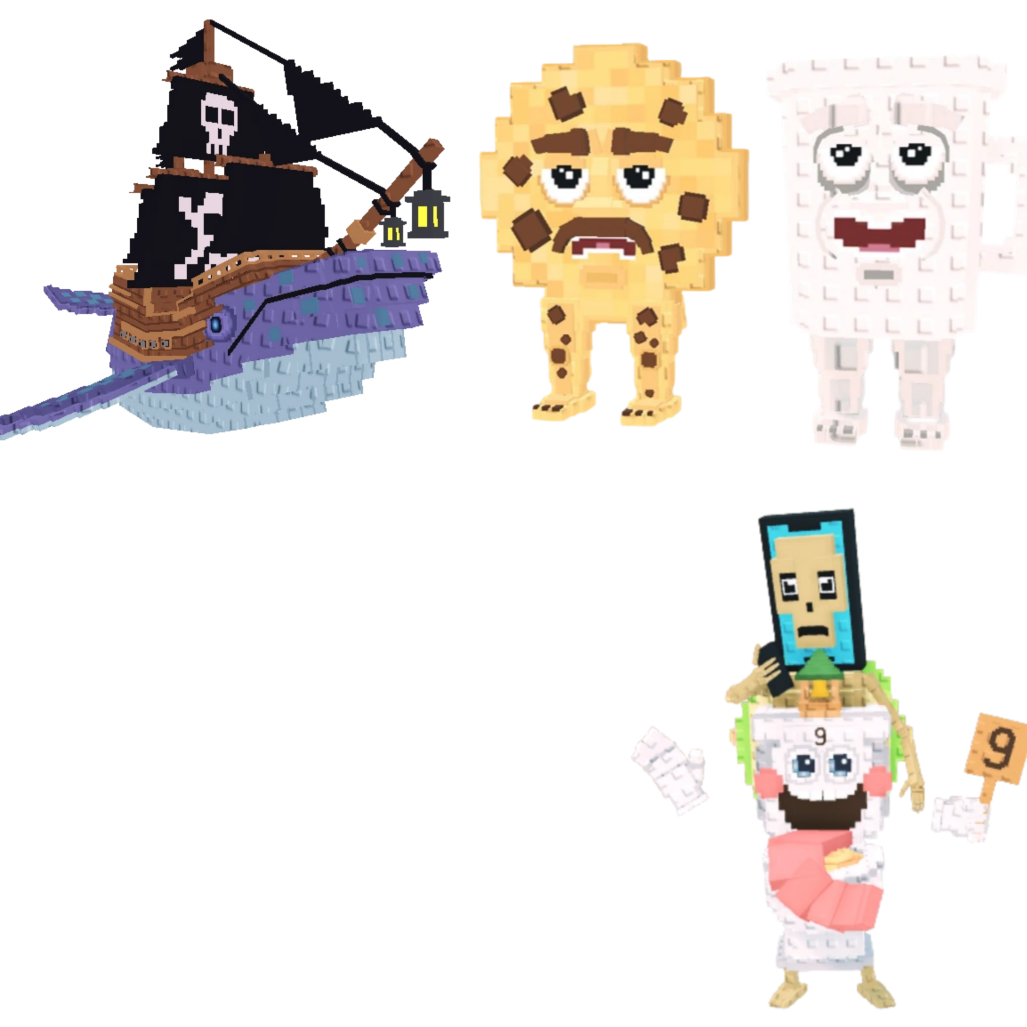 [BUNDLE] - 🐏 1x Capitano Moby 🐏 1x Cooki and Milki 🐏 1x La Secret Combinasion