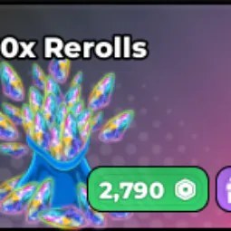 3 50x Reroll 3099R