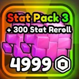 Stat Pack 3 300 Stat Reroll 4999R