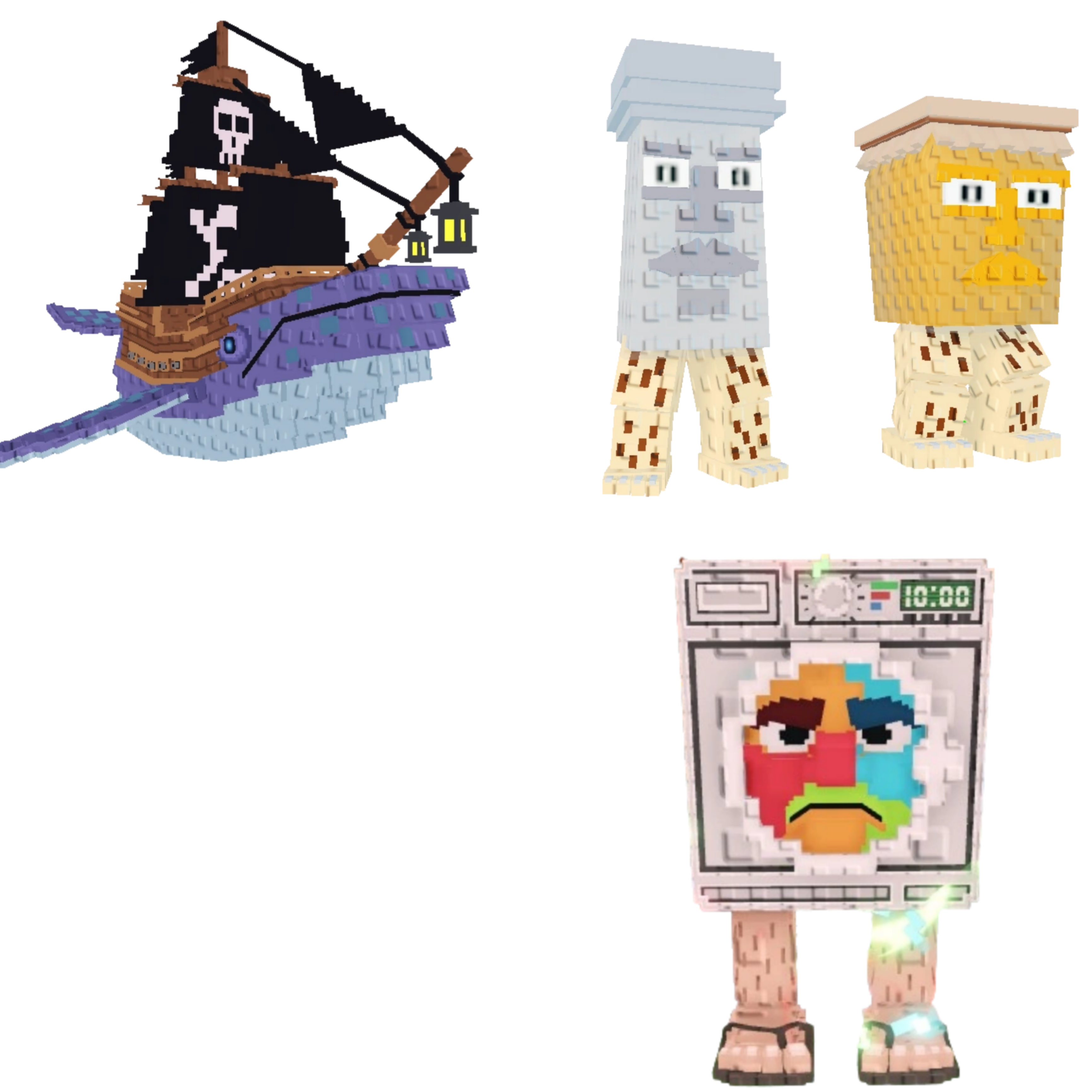 [BUNDLE] - 🐪 1x Capitano Moby 🐪 1x Garama and Madundung 🐪 1x Lavadorito Spinito