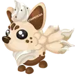 MFR Latte Kitsune / Adopt Me